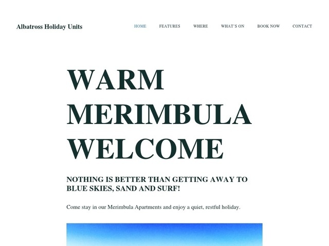 http://www.albatrossholidayunits.com.au/