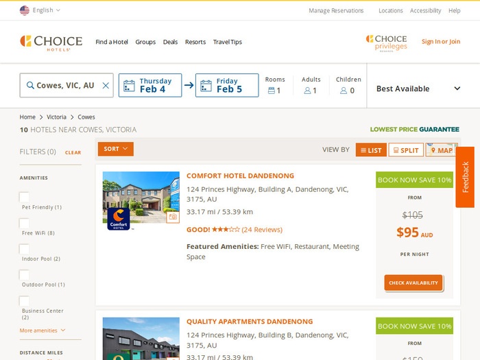 http://www.comfortinn.com/ires/en-US/html/HotelInfo?hotel=AU768