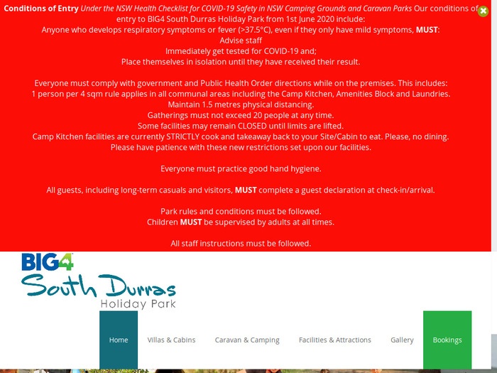 http://www.southdurrasholidaypark.com.au/