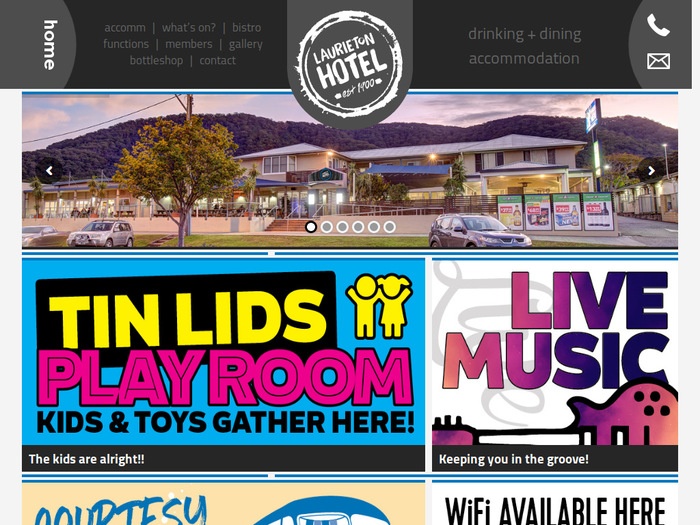 http://www.laurietonhotel.com.au/
