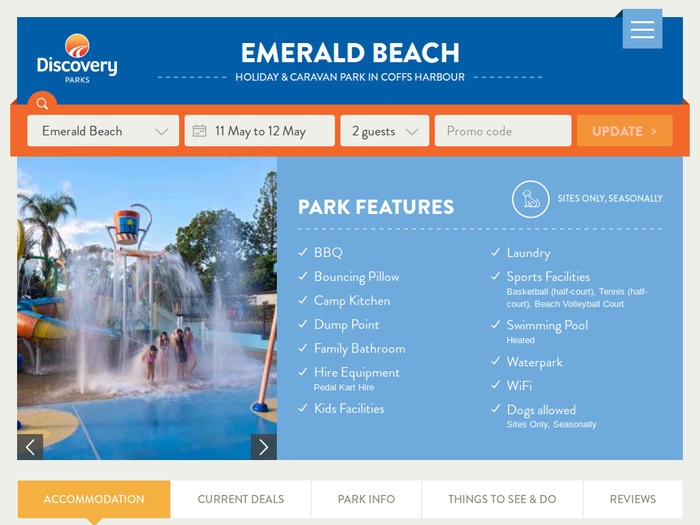 http://www.discoveryholidayparks.com.au/nsw/coffs_harbour/emerald_beach