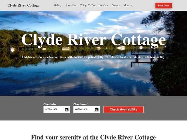 http://clyderivercottage.com.au/