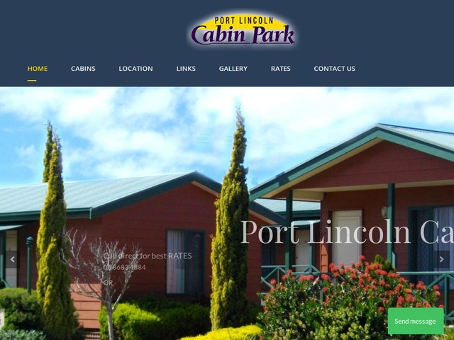http://www.portlincolncabinpark.com.au