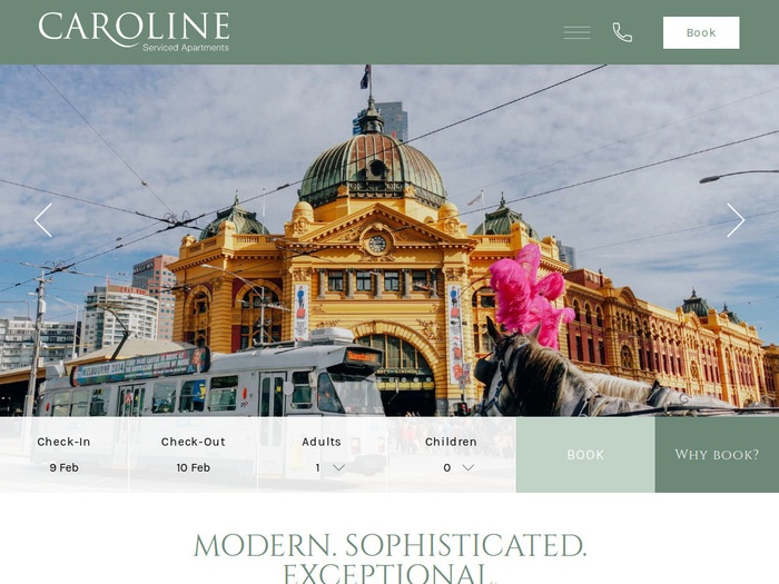 http://www.carolineservicedapartments.com.au