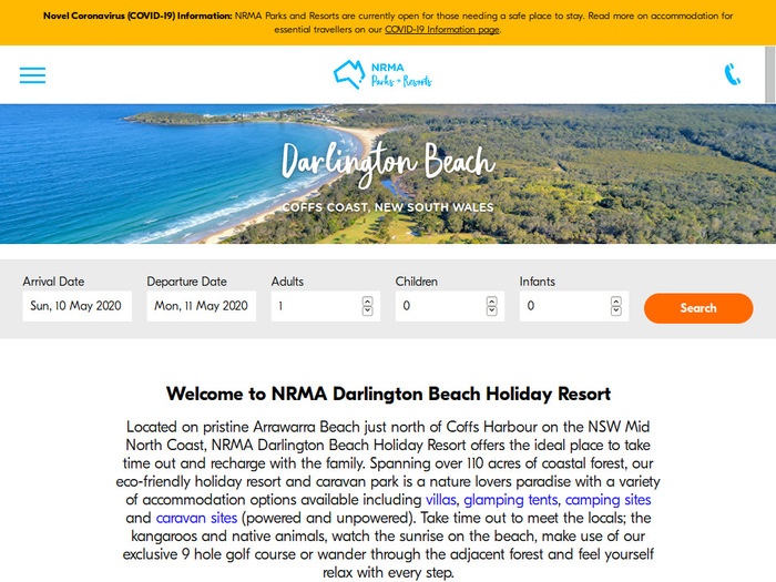 http://www.nrmaparksandresorts.com.au/darlington-beach/