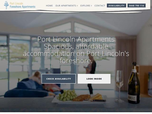 http://www.portlincolnapartments.com