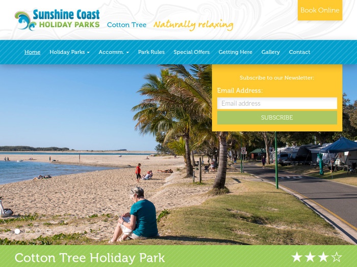 http://www.sunshinecoastholidayparks.com.au/holiday_parks/cotton_tree_holiday_park/