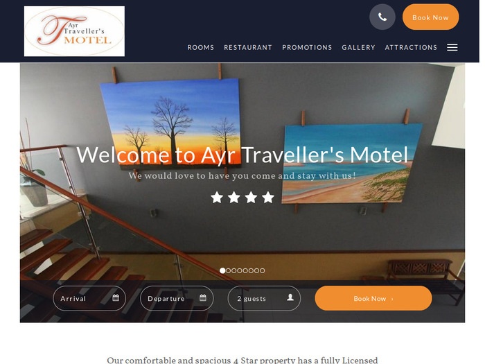 http://www.ayrtravellersmotel.com.au/