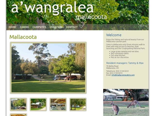 http://www.mallacootacabins.com