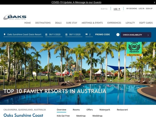 http://www.oakshotels.com/en/oaks-oasis-resort