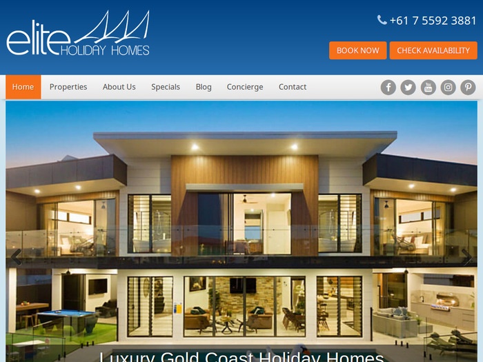 http://www.eliteholidayhomes.com.au/