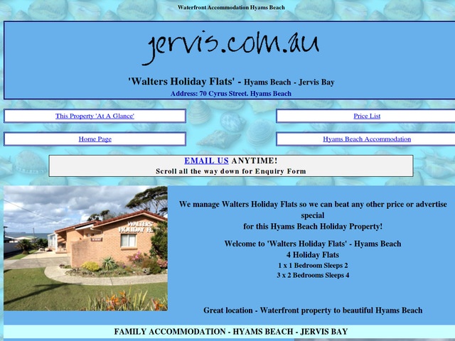 http://jervis.com.au/walters_hyams_beach_holiday_flats.htm