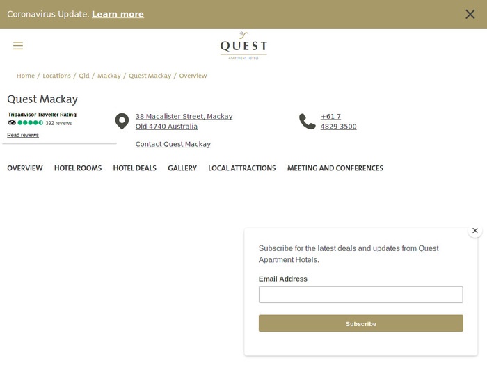 http://www.questapartments.com.au/properties/qld/mackay/quest-mackay/overview?utm_source=GoogleMyBusiness&utm_medium=organic&utm_campaign=mackay