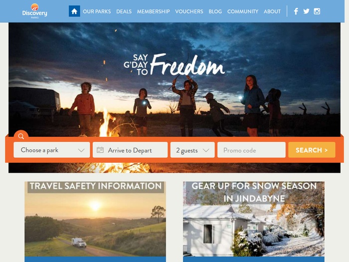 http://www.discoveryholidayparks.com.au/